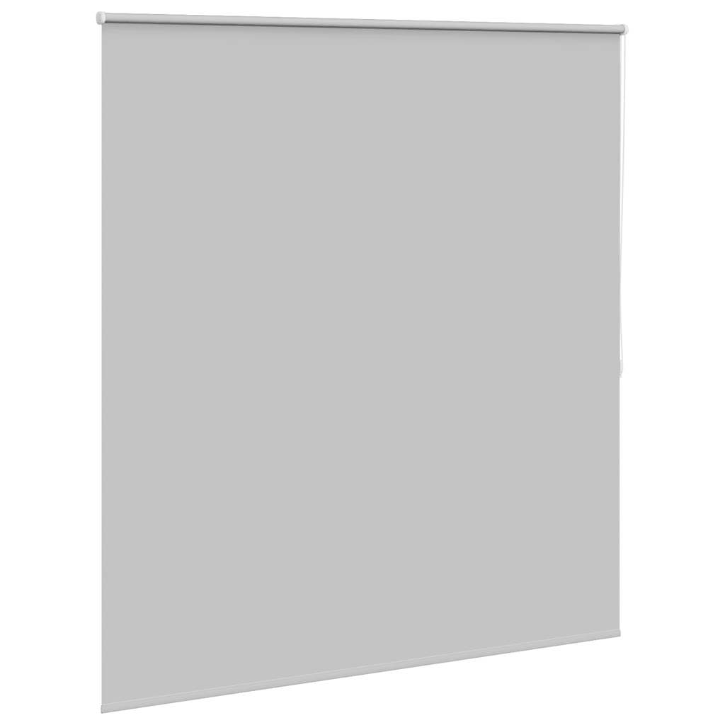 vidaXL Tenda a rullo oscurante 164,4x175 cm Tessuto Larghezza 160 cm grigio - Image 3 of 16