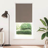 vidaXL Tenda a rullo oscurante 84,4x230 cm Tessuto Larghezza 80 cm caffè - Image 1 of 16