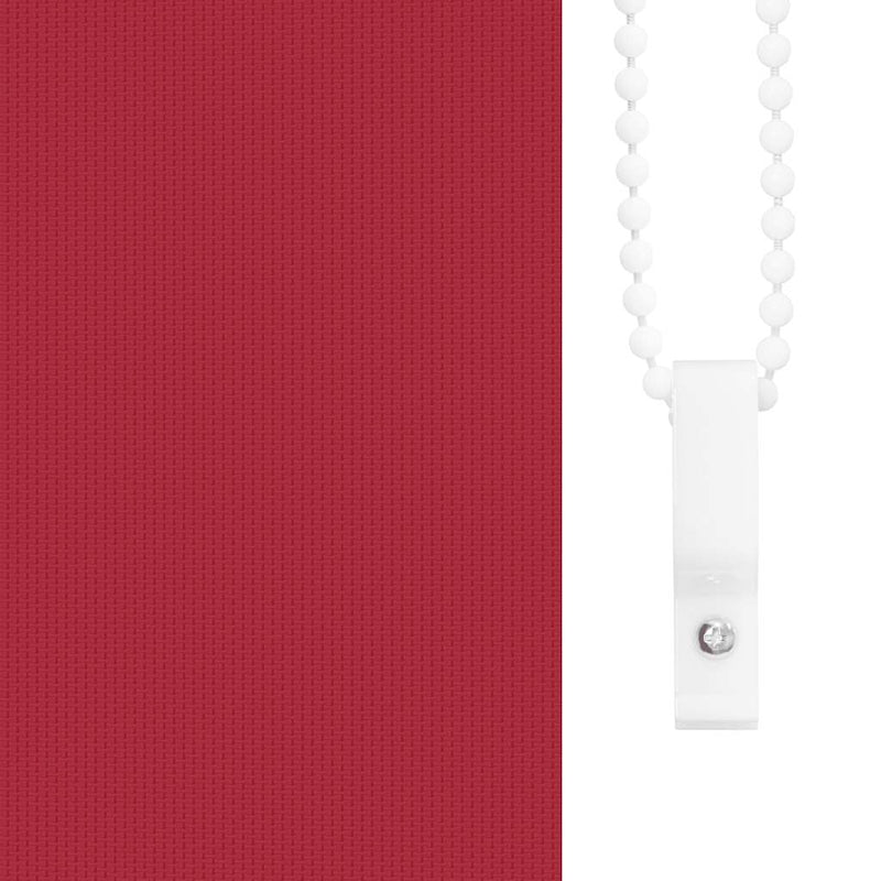 vidaXL Tenda a Rullo Oscurante 100% Poliestere 80 x 230 cm Rosso - Image 25 of 48