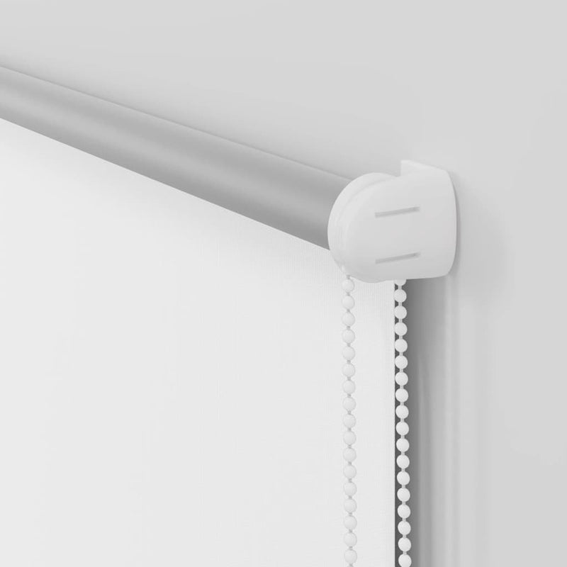 vidaXL Tenda a Rullo Oscurante 100% Poliestere 100 x 230 cm Bianco - Image 48 of 80