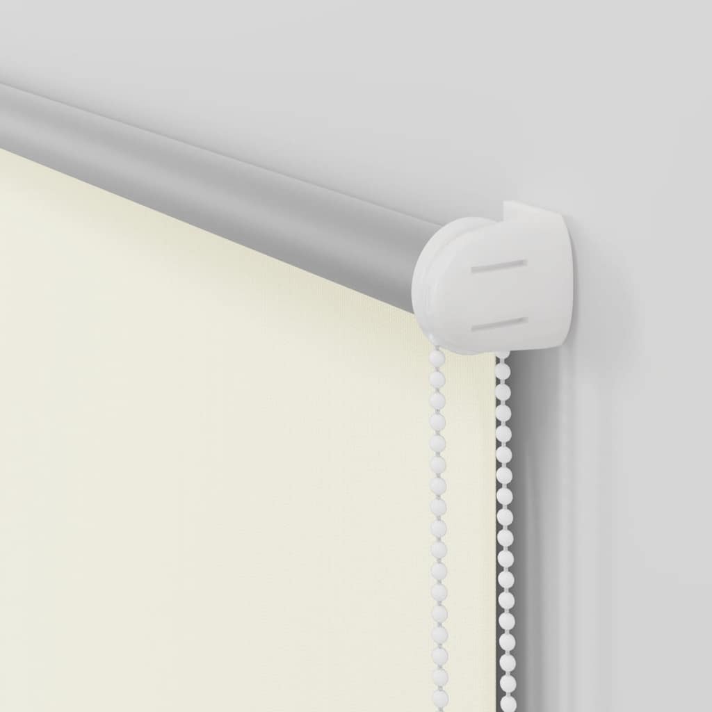 vidaXL Tenda a rullo oscurante 100% Poliestere 100 x 230 cm Bianco avorio - Image 50 of 81