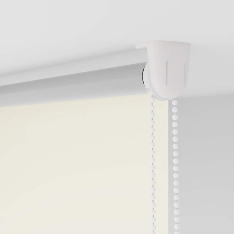 vidaXL Tenda a rullo oscurante 100% Poliestere 100 x 230 cm Bianco avorio - Image 60 of 81