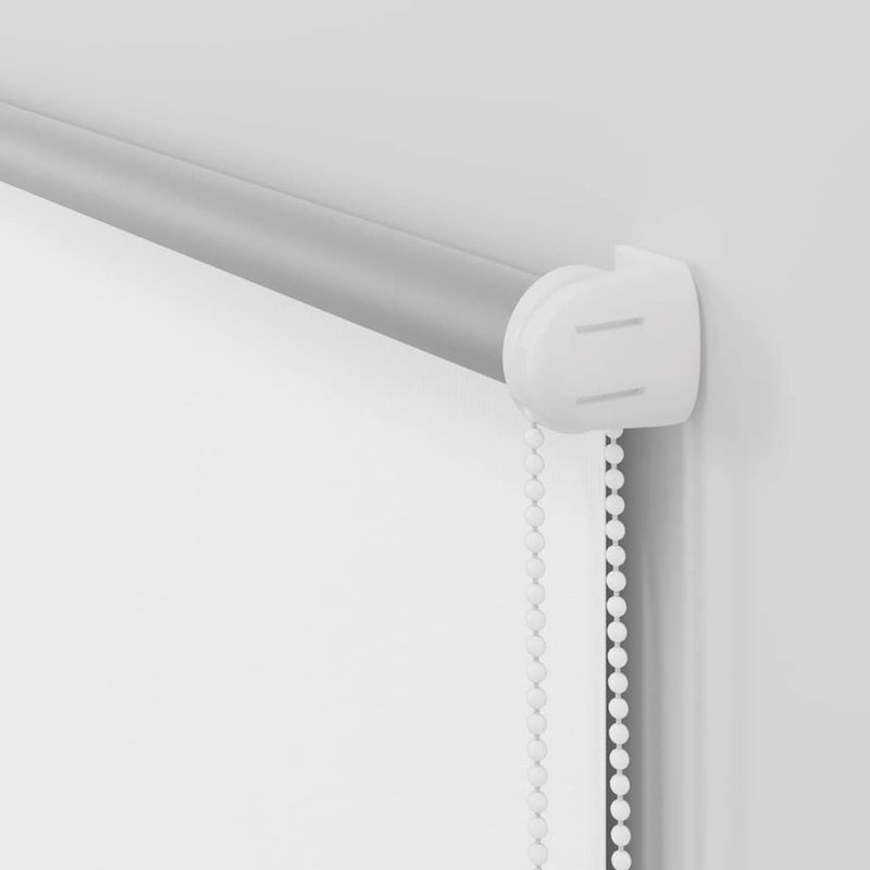 vidaXL Tenda a Rullo Oscurante 100% Poliestere 100 x 230 cm Bianco - Image 49 of 80