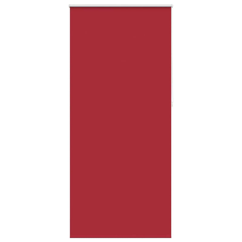 vidaXL Tenda a rullo oscurante 124,4x230 cm Tessuto Larghezza 120 cm rosso - Image 2 of 16