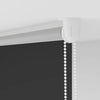 vidaXL Tenda a rullo oscurante 124,4x230 cm Tessuto Larghezza 120 cm nero - Image 12 of 16