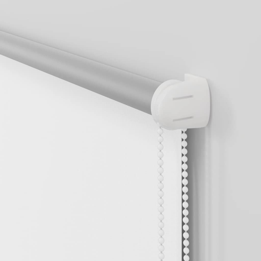 vidaXL Tenda a Rullo Oscurante 100% Poliestere 100 x 230 cm Bianco - Image 50 of 80