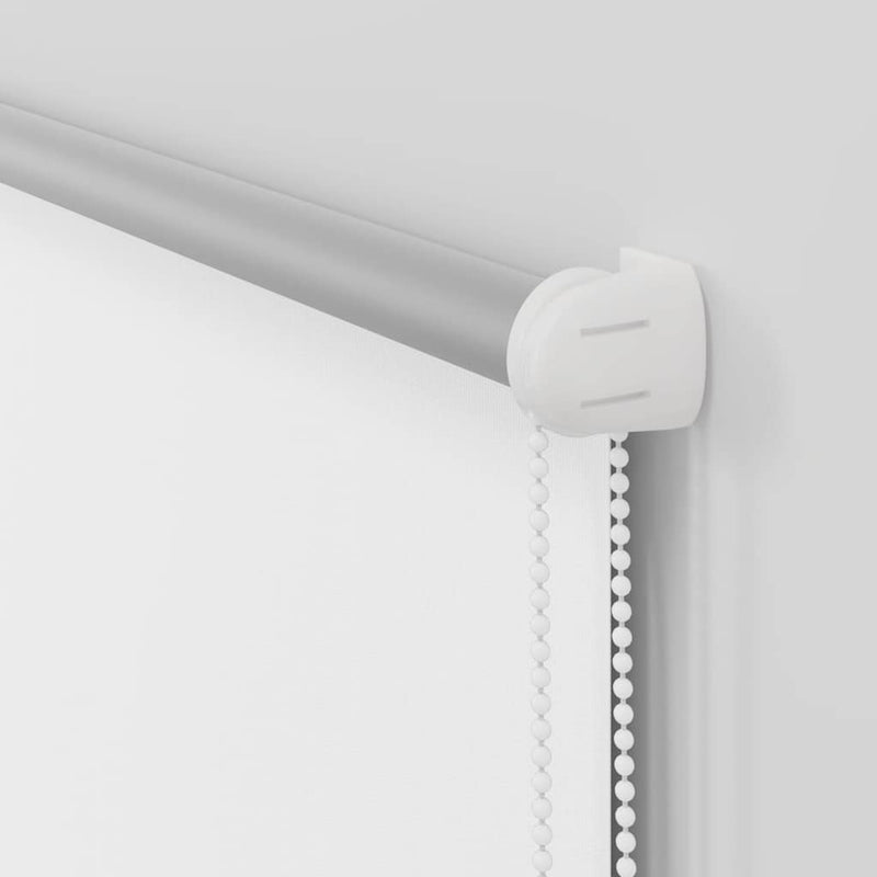 vidaXL Tenda a Rullo Oscurante 100% Poliestere 100 x 230 cm Bianco - Image 50 of 80