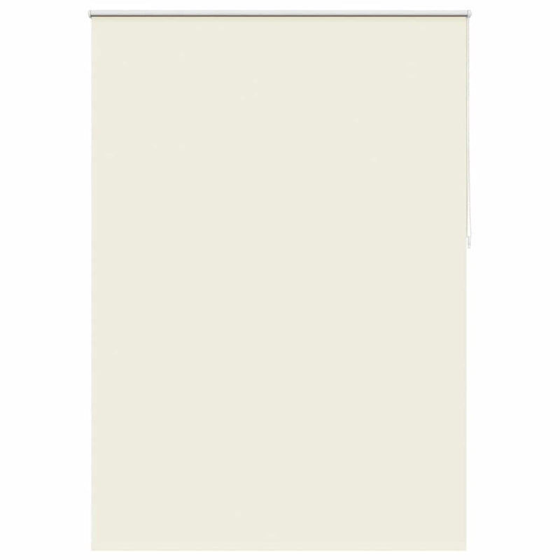 vidaXL Tenda a rullo oscurante 144,4x230 cm Tessuto Larghezza 140 cm bianco sporco - Image 2 of 17
