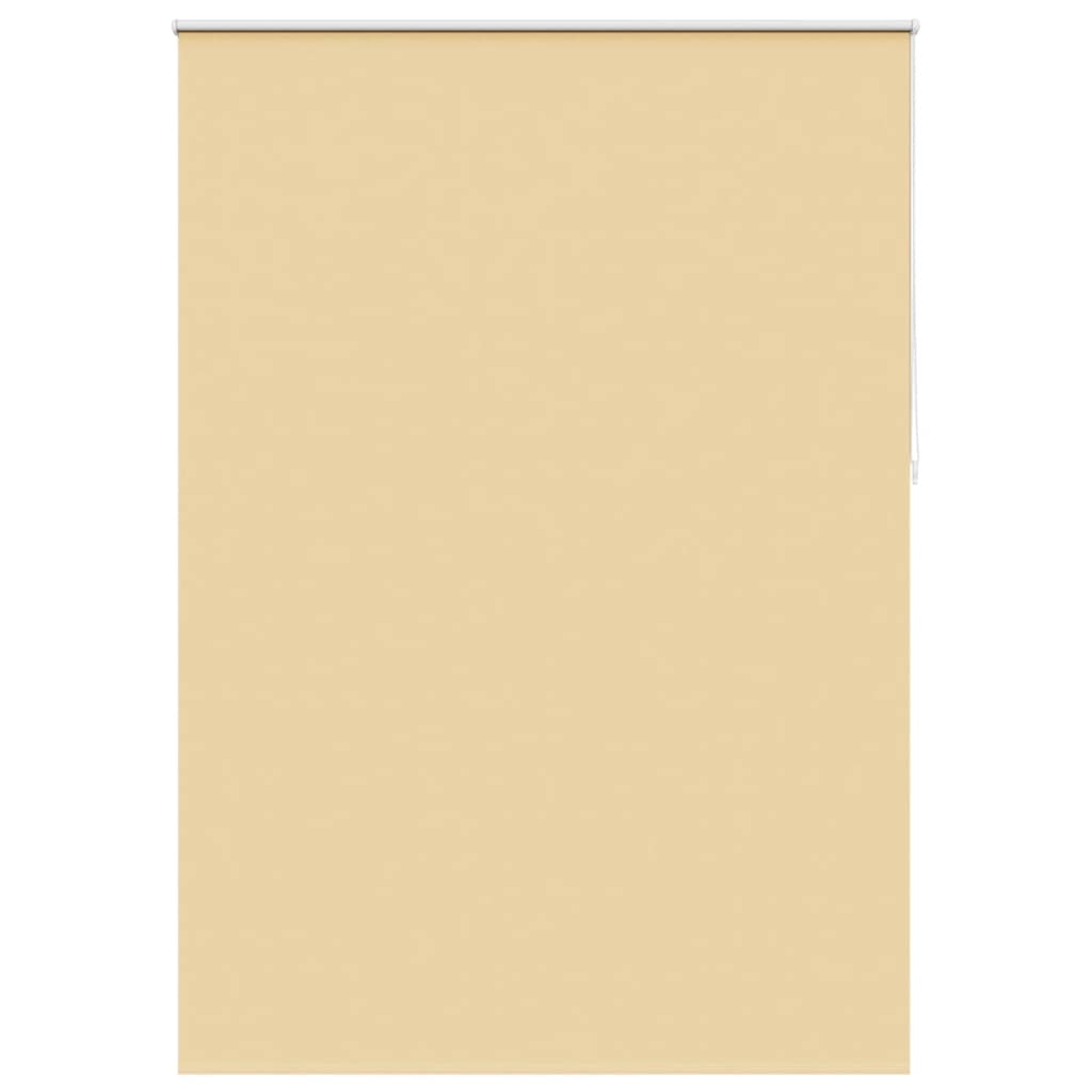 vidaXL Tenda a Rullo Oscurante 100% Poliestere con Rivestimento Termico 120 x 230 cm Beige - Image 6 of 64