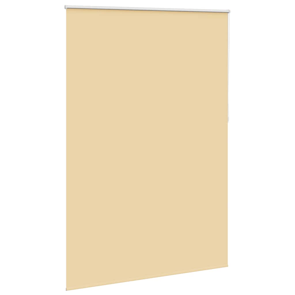 vidaXL Tenda a Rullo Oscurante 100% Poliestere con Rivestimento Termico 120 x 230 cm Beige - Image 9 of 64