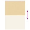 vidaXL Tenda a rullo oscurante 100% Poliestere 140x230 cm Beige - Image 23 of 48