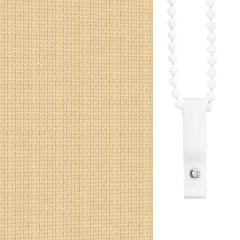 vidaXL Tenda a Rullo Oscurante 100% Poliestere con Rivestimento Termico 120 x 230 cm Beige - Image 36 of 64