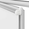 vidaXL Tenda a Rullo Oscurante 100% Poliestere 100 x 230 cm Bianco - Image 51 of 80
