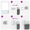 vidaXL Tenda a Rullo Oscurante 160x175 cm, Tessuto Bianco Avorio con Rivestimento Termico - Image 10 of 32