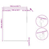 vidaXL Tenda a rullo oscurante 100% Poliestere 140x230 cm Beige - Image 46 of 48