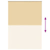 vidaXL Tenda a rullo oscurante 100% Poliestere 140x230 cm Beige - Image 22 of 48