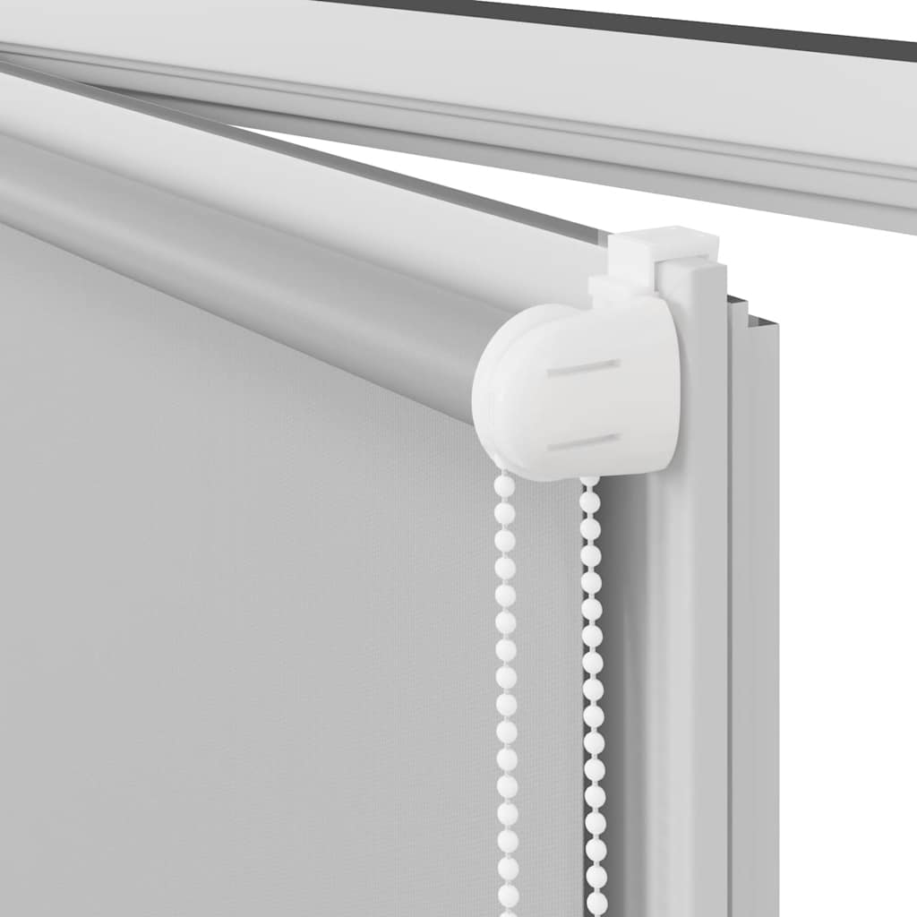 vidaXL Tenda a rullo oscurante 164,4x230 cm Tessuto Larghezza 160 cm grigio - Image 11 of 16