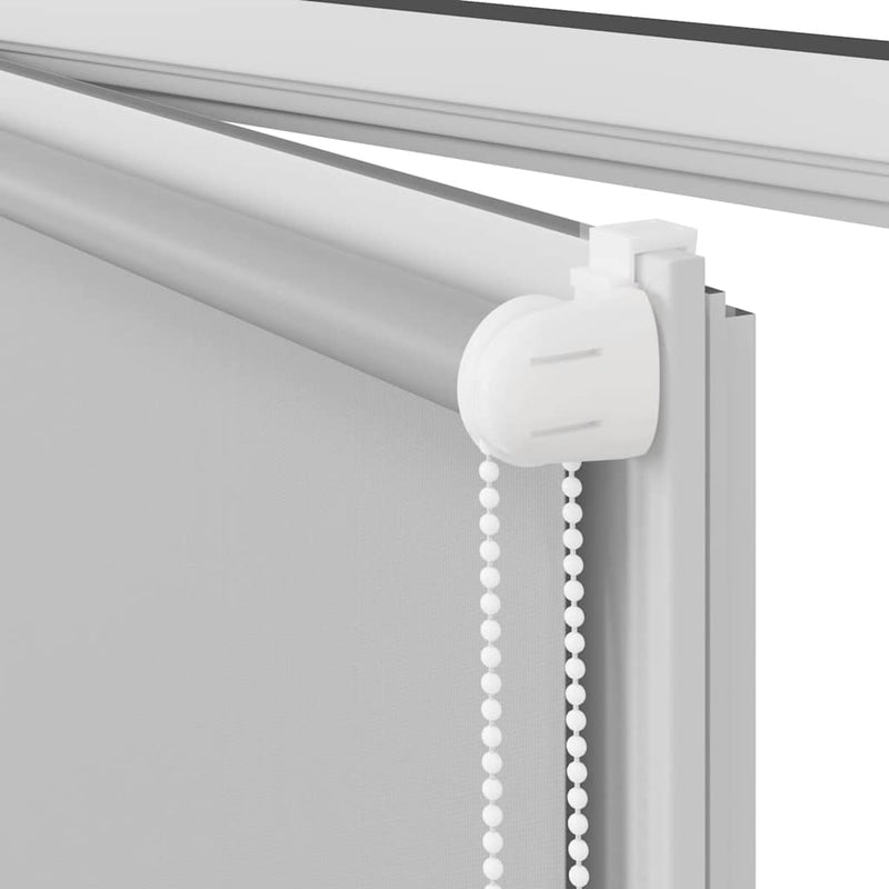 vidaXL Tenda a rullo oscurante 164,4x230 cm Tessuto Larghezza 160 cm grigio - Image 11 of 16
