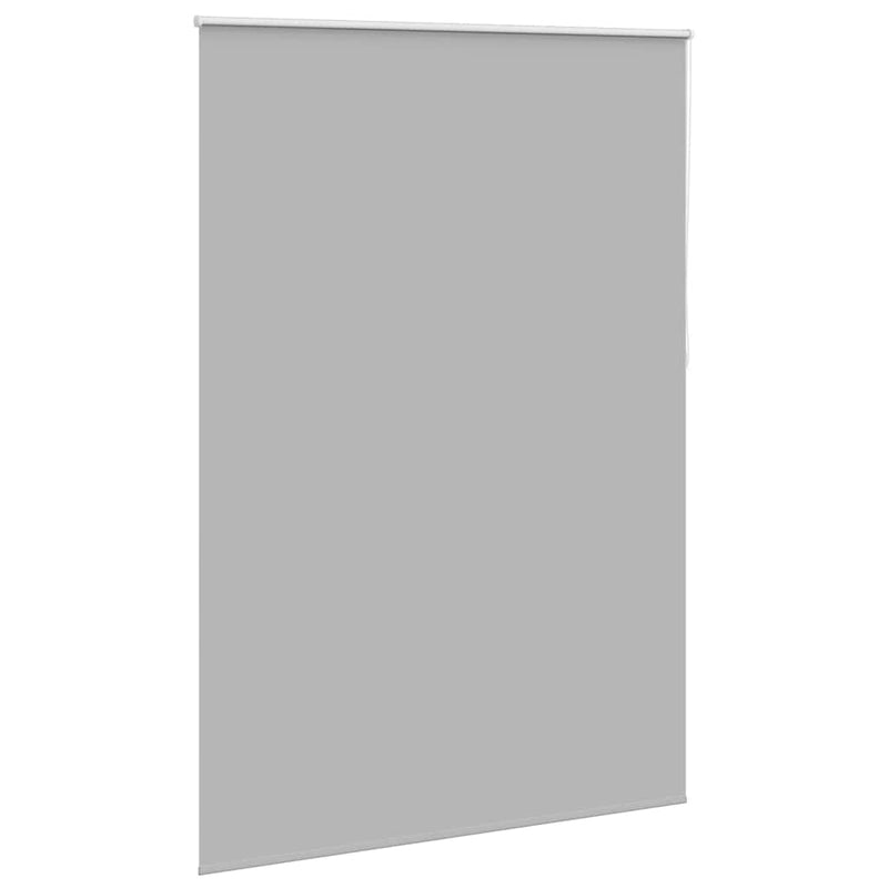 vidaXL Tenda a rullo oscurante 164,4x230 cm Tessuto Larghezza 160 cm grigio - Image 3 of 16