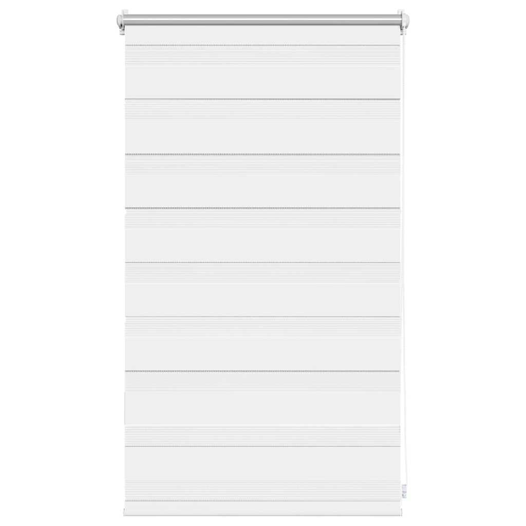 Tenda a Rullo Zebra Bianca Elegante - 50x100 cm - immagine 2 | SolPatio - Image 2 of 12
