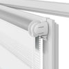 Tenda a Rullo Zebra vidaXL 60x120 cm, Bianca - Controllo Luce Eleganza - Image 8 of 12