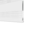 Tenda a Rullo Zebra vidaXL 60x120 cm, Bianca - Controllo Luce Eleganza - Image 9 of 12