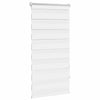 vidaXL Tenda a Rullo Zebra Bianca 80 x 150 cm - Controllo Luce Elegante - Image 5 of 24