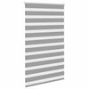 vidaXL Tenda a rullo zebra 80,9x175 cm Tessuto Larghezza 76,7 cm grigio - Image 3 of 12