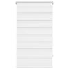 vidaXL Tenda a Rullo Zebra Bianca 80 x 150 cm - Controllo Luce Elegante - Image 3 of 24