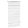 vidaXL Tenda a Rullo Zebra Bianca 80 x 150 cm - Controllo Luce Elegante - Image 6 of 24
