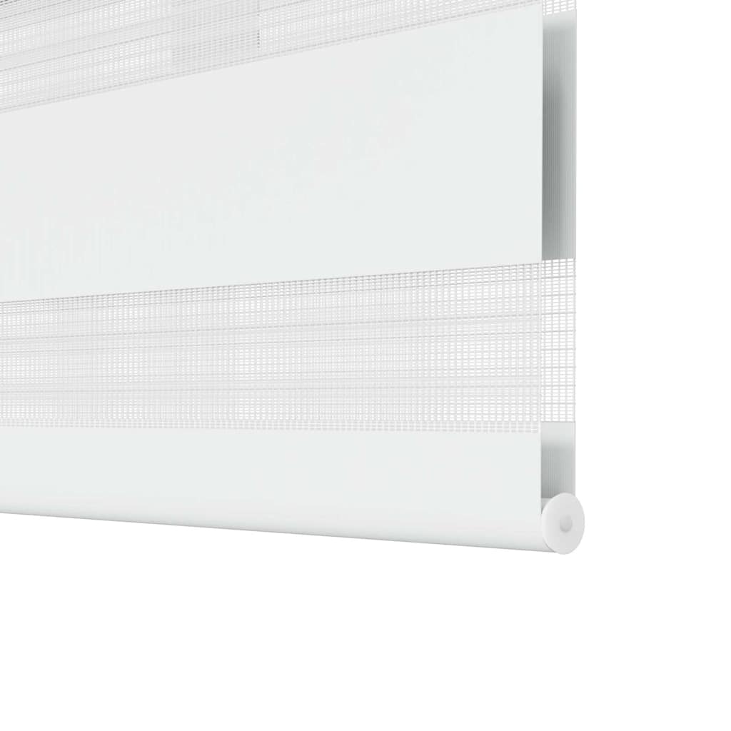vidaXL Tenda a Rullo Zebra Bianca 80 x 150 cm - Controllo Luce Elegante - Image 18 of 24