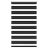vidaXL Tenda a rullo zebra 90,9x150 cm Tessuto Larghezza 86,7 cm nero - Image 2 of 12