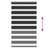 vidaXL Tenda a rullo zebra 90,9x150 cm Tessuto Larghezza 86,7 cm nero - Image 4 of 12