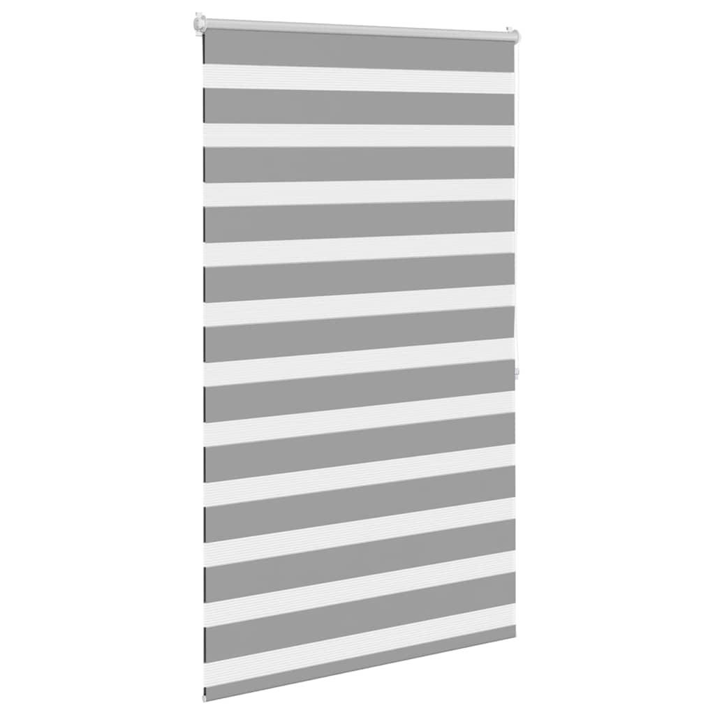Tenda a Rullo Zebra vidaXL Grigia 100x175 cm - Doppio Strato Filtrante - Image 3 of 12