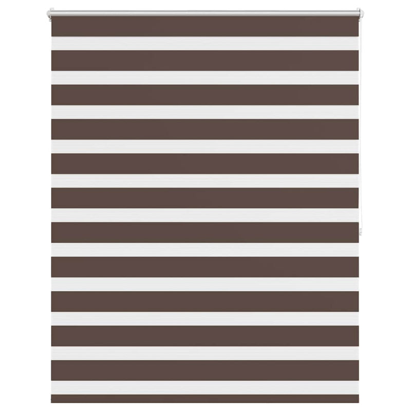 Tenda a Rullo Zebrata Giorno e Notte Effetto Caffè, 140x175 cm - immagine 2 | SolPatio - Image 2 of 12