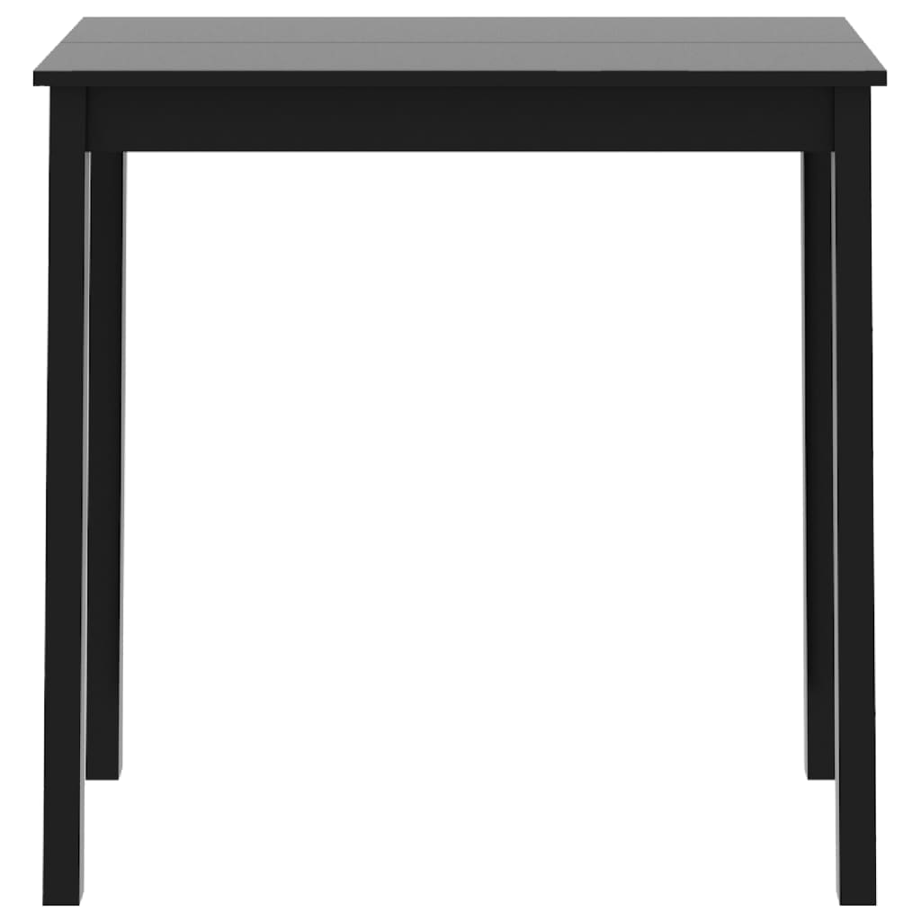 vidaXL Tavolo da Bar in MDF Nero 115x55x107 cm - Image 3 of 5
