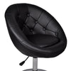 vidaXL Bar Stools 4 pcs Black Faux Leather - Image 8 of 13