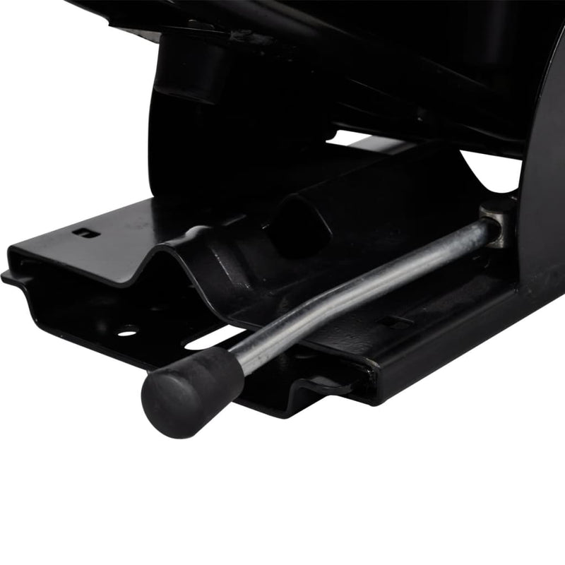 vidaXL Asiento de Tractor con Suspensión Negro - Image 3 of 7