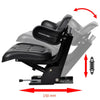 vidaXL Sedile per Trattore con Sospensione in Acciaio e PVC 48x50x59 cm Nero - Image 18 of 19
