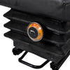 vidaXL Sedile per Trattore con Sospensione in Acciaio e PVC 48x50x59 cm Nero - Image 10 of 19