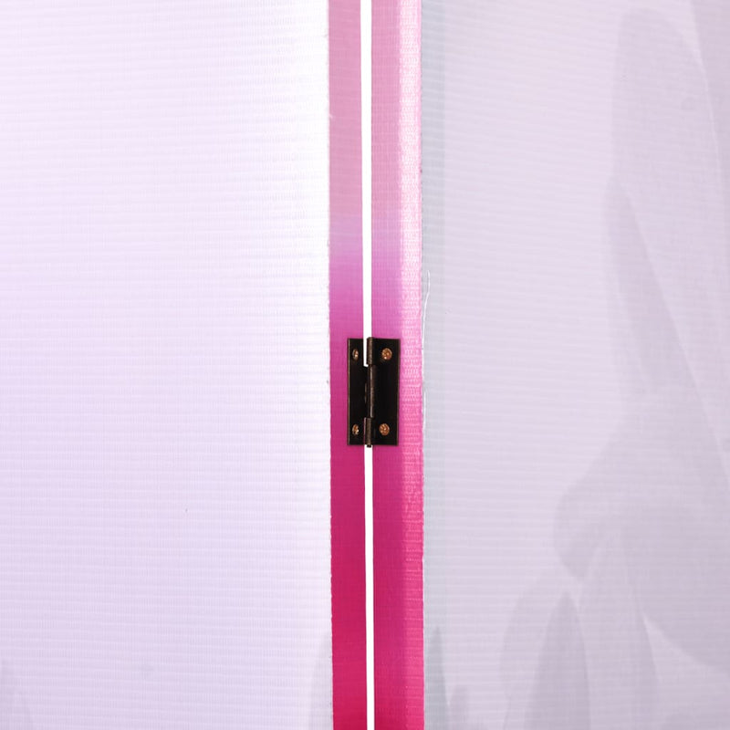 vidaXL Folding Room Divider 160x170cm with Flower Print - Image 4 of 5