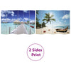 Paravento Pieghevole 217x170 cm con Stampa Spiaggia - immagine 7 | SolPatio - Image 7 of 9