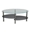 vidaXL Tavolino da Salotto con Design Esclusivo Nero - Image 2 of 3