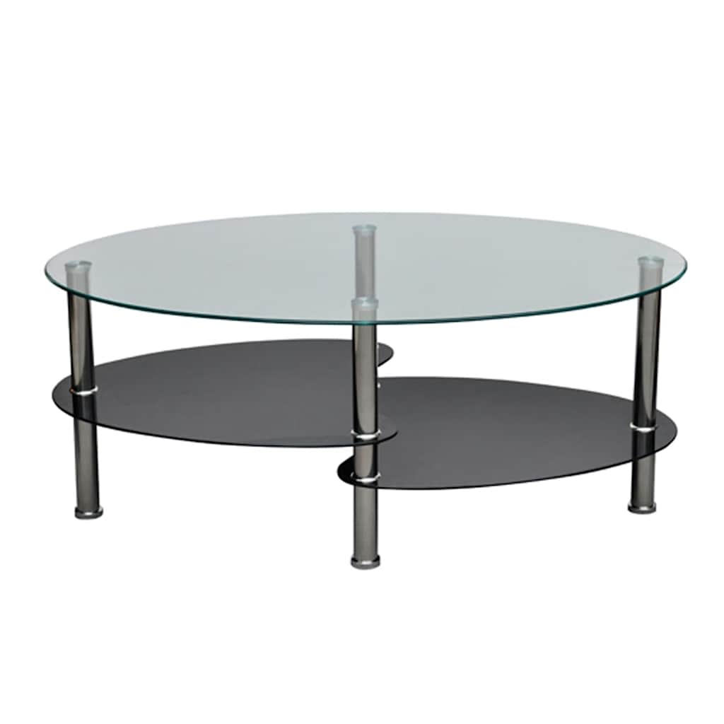 vidaXL Tavolino da Salotto con Design Esclusivo Nero - Image 2 of 3