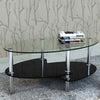 vidaXL Tavolino da Salotto con Design Esclusivo Nero - Image 1 of 3