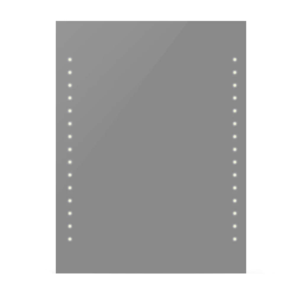 vidaXL Specchio da Bagno con Luci a LED 60 x 80 cm (L x A) - Image 2 of 3