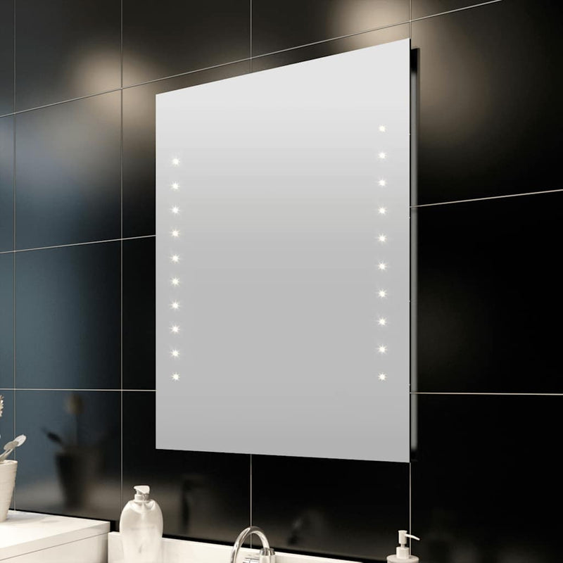 vidaXL Specchio da Bagno con Luci a LED 60 x 80 cm (L x A) - Image 1 of 3