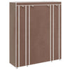 vidaXL Armario de Tela con Compartimentos y Barras 45x150x176 cm Marrón - Image 2 of 10