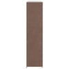vidaXL Armario de Tela con Compartimentos y Barras 45x150x176 cm Marrón - Image 4 of 10