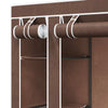 vidaXL Armario de Tela con Compartimentos y Barras 45x150x176 cm Marrón - Image 6 of 10